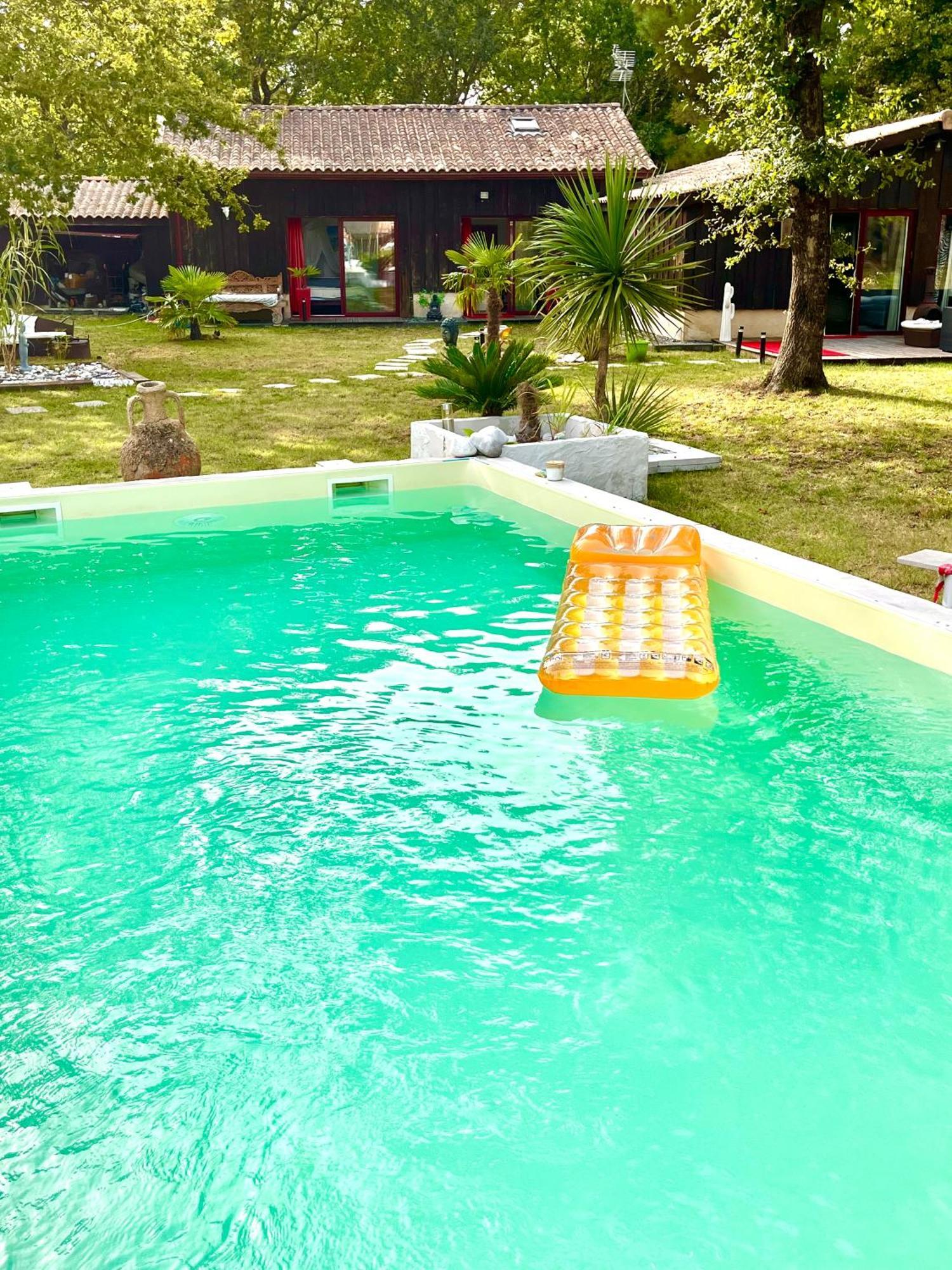 House de la Canopée with Swimming pool, Garden&WIFI Hourtin Exterior foto