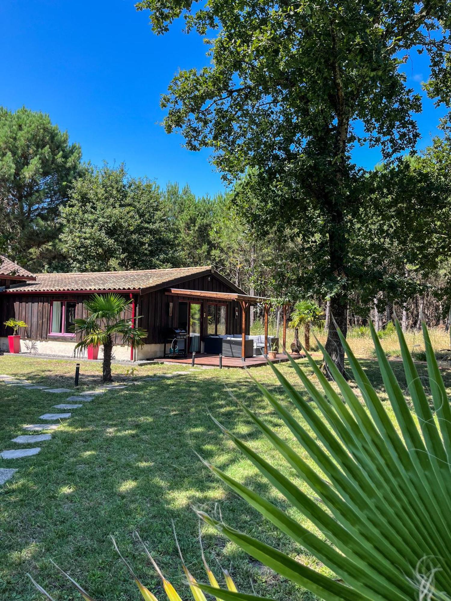 House de la Canopée with Swimming pool, Garden&WIFI Hourtin Exterior foto